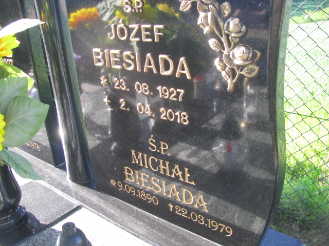 Józef Biesiada 1927 Wielkie Czyste - Grobonet - Wyszukiwarka osób pochowanych