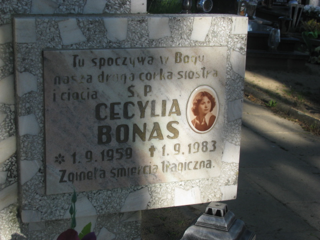 Cecyli Bonas 1959 Wielkie Czyste - Grobonet - Wyszukiwarka osób pochowanych