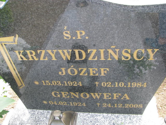 Genowefa Krzywdzińska 1924 Wielkie Czyste - Grobonet - Wyszukiwarka osób pochowanych