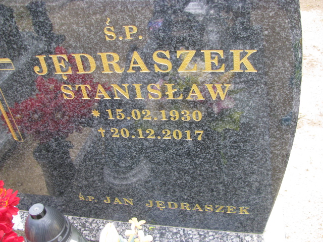 Stanisław Jędraszek 1930 Wielkie Czyste - Grobonet - Wyszukiwarka osób pochowanych