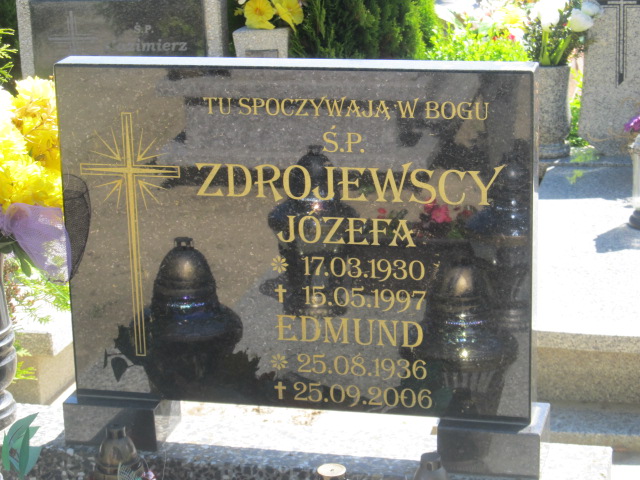 Edmund Zdrojewski 1936 Wielkie Czyste - Grobonet - Wyszukiwarka osób pochowanych